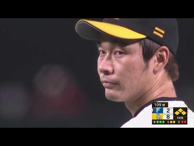 【6回表】今季2勝目!! ホークス・武田翔太 満塁のピンチを凌ぐ粘りの投球!! 2022年8月20日 福岡ソフトバンクホークス 対 北海道日本ハムファイターズ