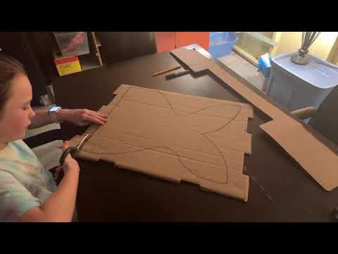 DIY Mermaid Tail Pinata Craft