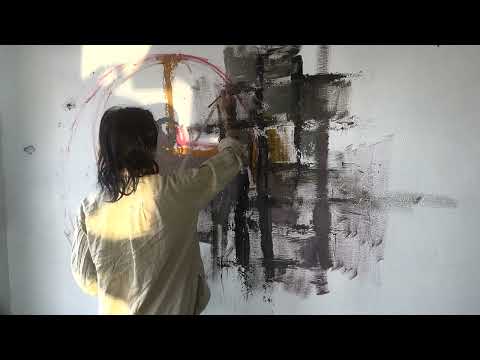 kalley - Not Even One | Spontaneous Painting | (feat. Rosie Berglund)