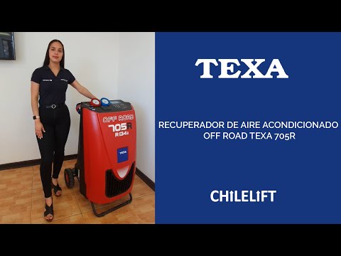 Recuperadora de Aire Acondicionado - Texa Konfort Off Road 705R 134a