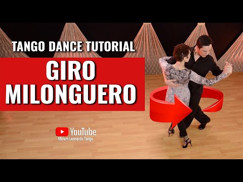 "Giro Milonguero" in Argentine Tango