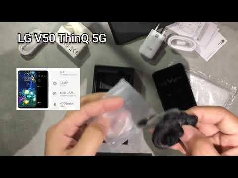 LG V50 ThinQ 5G Unboxing