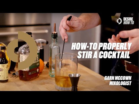 How-To Properly Stir a Cocktail | Garn McCown