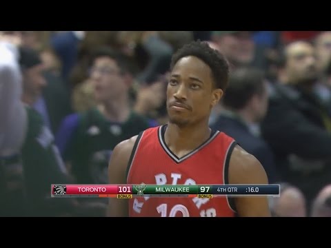 DeMar DeRozan Hits the Dagger | Raptors vs Bucks | November 25, 2016 | 2016-17 NBA Season