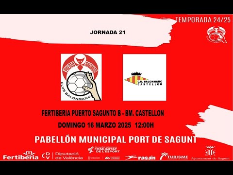 FERTIBERIA PUERTO SAGUNTO B ROJO-BM. CASTELLÓN