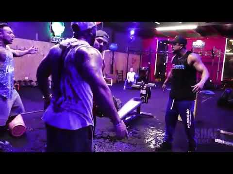 Bambam enlouquecendo no treino com Toguro!!