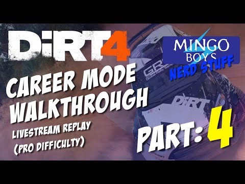 Dirt 4 Career Mode Walkthrough: Part 4: Live Stream Replay