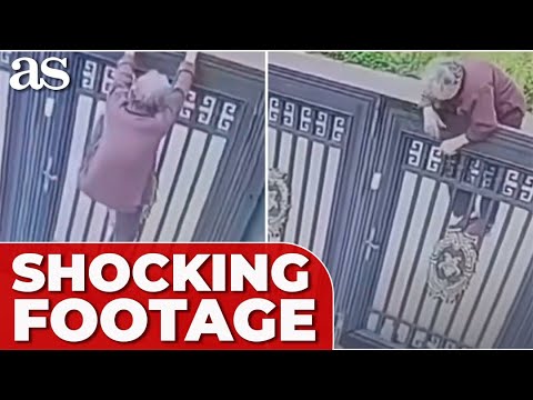 A 92-YEAR-OLD WOMAN with ALZHEIMER'S SCALES a 7-foot fence to ESCAPE a NURSING home, goes viral