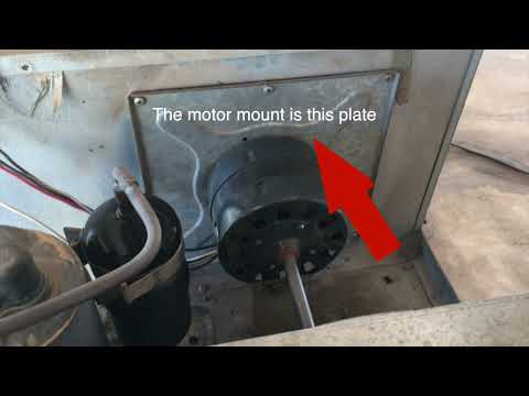 How to oil RV AC motor bearings with no ports