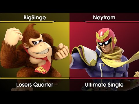Magna Arena #85 - BigSinge (Donkey Kong) Vs. Neytram (Captain Falcon) SSBU Ultimate Tournament
