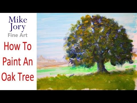Thumbnail of The Sunday Art Show - Oak Tree Painting Tutorial - Real Time