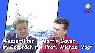 Standfilter: Professor Michael Vogt im Interview mit Martin Gayer, 62 min