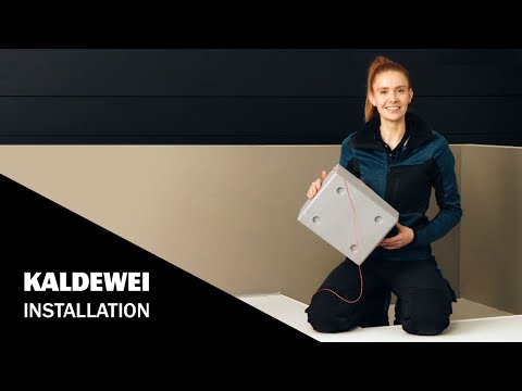 Central support system MAS | Installation | KALDEWEI