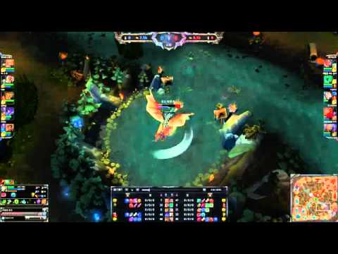 163 Master Yi vs Dragon, KR LOL Highlight