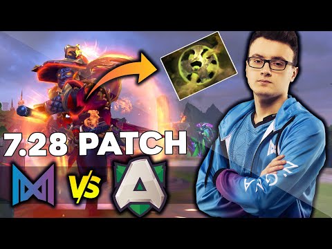 NIGMA vs ALLIANCE - FIRST PRO MATCH ON NEW 7.28 PATCH - Miracle with NEW Item - OGA DOTA PIT S4 DOTA