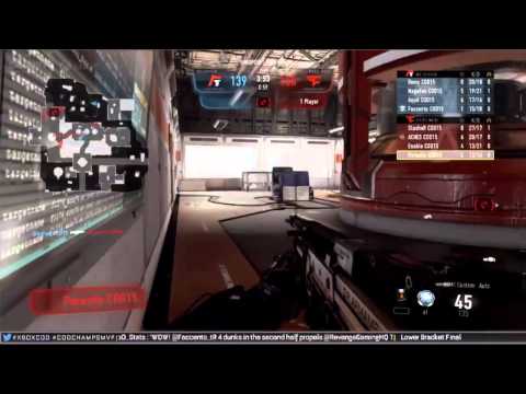 COD Champs 2015: "Team Revenge vs FaZe Red" (GAME 1) lower Finals