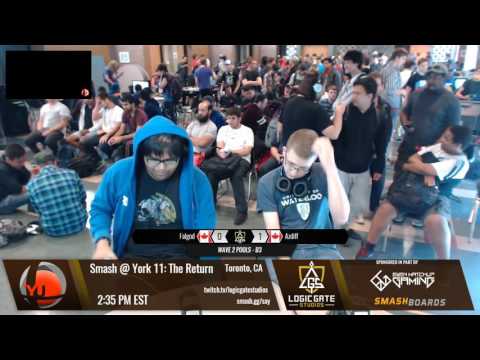 Smash at York 11 - Azdiff (Pikachu) vs Falgod (Ryu) - SSB4 Wave 2 Pools