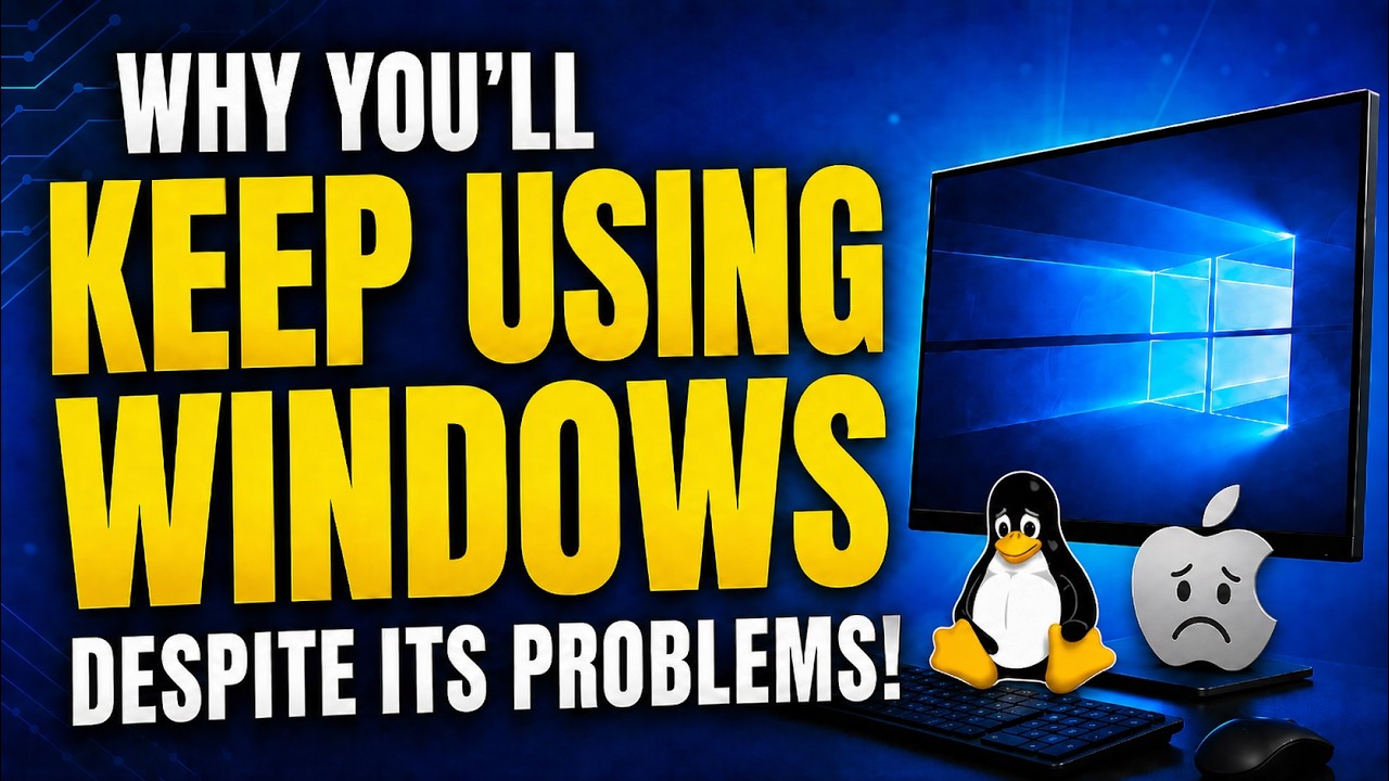 6 Reasons You'll Keep Using Windows Despite Its Problems!