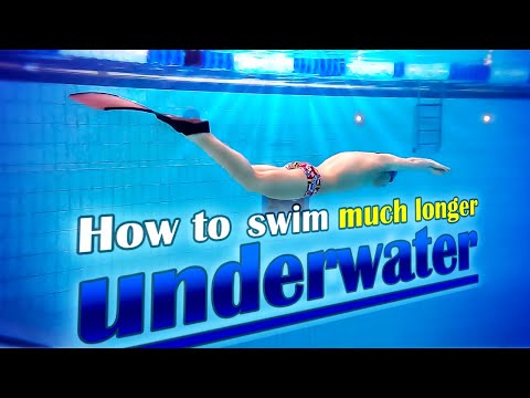 How to swim longer distance underwater - 9 tips