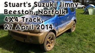 preview picture of video 'Beeston, Norfolk 4X4 Track, Stuart's Suzuki Jimny 27 April 2014'