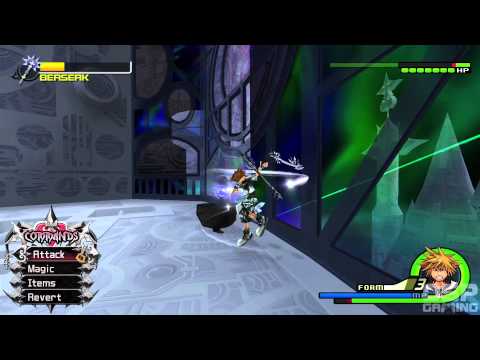 Kingdom Hearts 2 Final Mix HD playthrough pt141 - That's One BIG Sword (Saix)