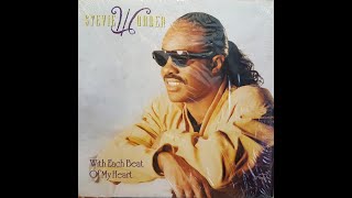 STEVIE WONDER With Each Beat Of My Heart R&amp;B