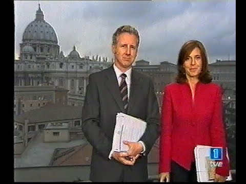 TVE 1 - Cierre Especial Informativo desde El Vaticano (19-4-2005)