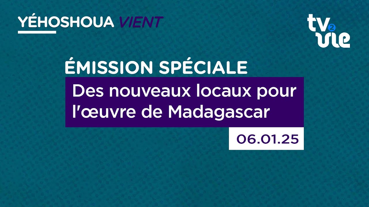 Thumbnail of video: Des nouveaux locaux pour l'œuvre de Madagascar