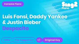 Despacito [Piano Karaoke Instrumental] Luis Fonsi, Daddy Yankee & Justin Bieber