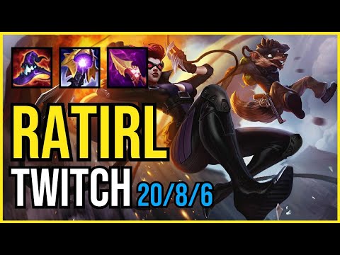 RATIRL - TWITCH vs. KAI'SA ADC | NA DIAMOND | PATCH 11.2