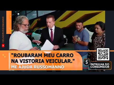 "They stole my car during the vehicle inspection. Help me Russomanno"