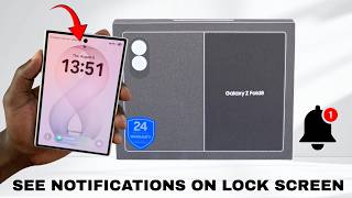 Download lagu How To See Notifications On Lock Screen Of Samsung Galaxy Z Fold 8 / 8 Ultra mp3 Download lagu How To See Notifications On Lock Screen Of Samsung Galaxy Z Fold 8 / 8 Ultra mp3