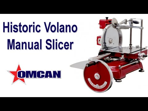 Video thumbnail for Omas 12.5″ La Volano Heritage Flywheel Slicer | Trento