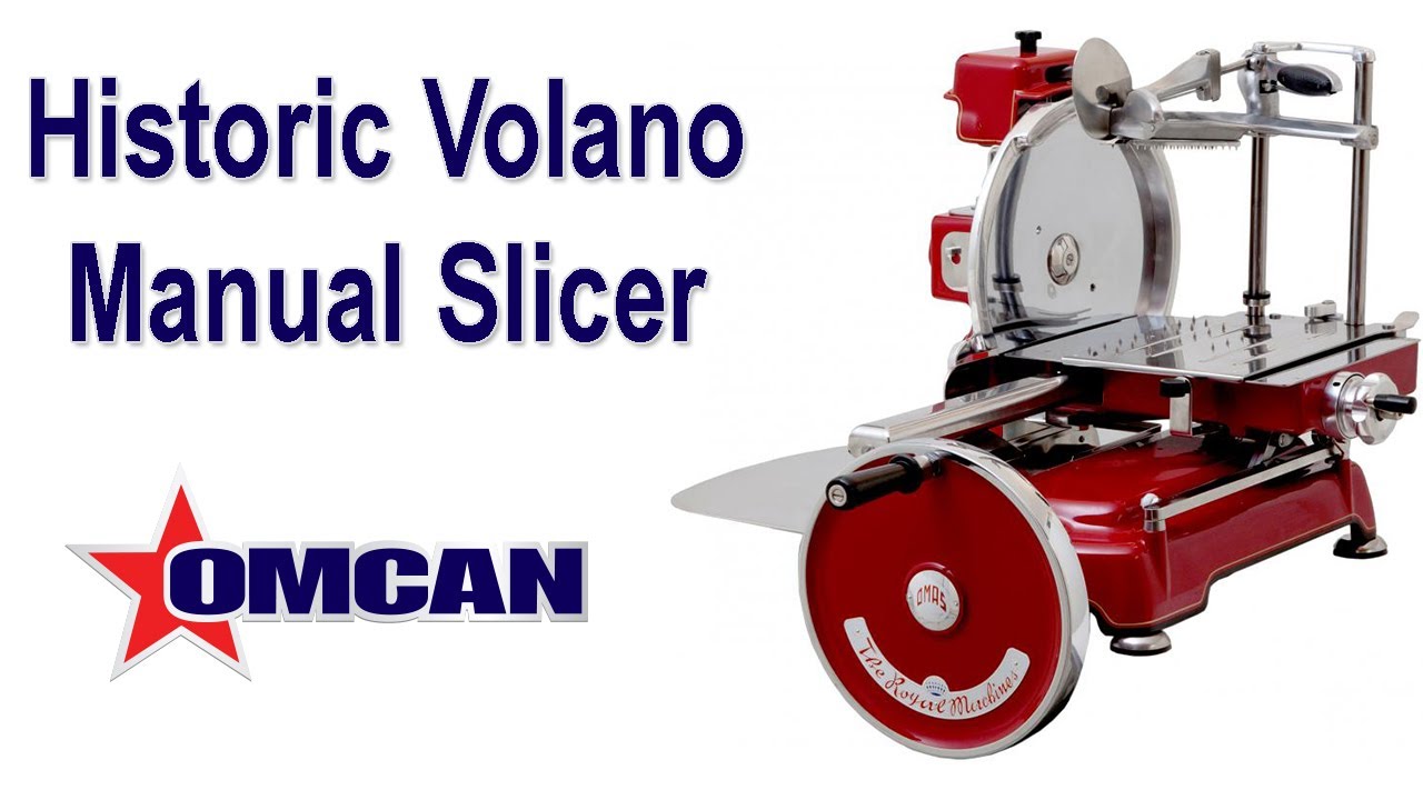 Video thumbnail for Omas 12.5″ La Volano Heritage Flywheel Slicer | Trento
