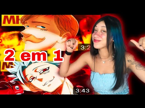 REACT |Vibe Escanor ☀️ (Nanatsu no Taizai ) |Prod. Sidney Scaccio |MHRAP| Vibe Ban 🦊MHRAP | 2 em 1|