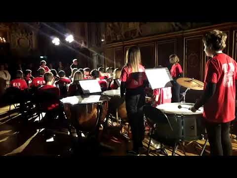Orchestre à l'école Emile Zola de Royan au château de Fontainebleau