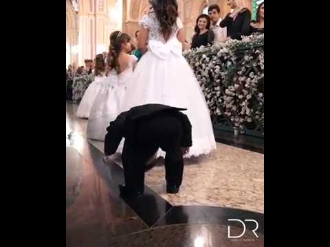 Entrada Daminhas e Pajem - Casamento