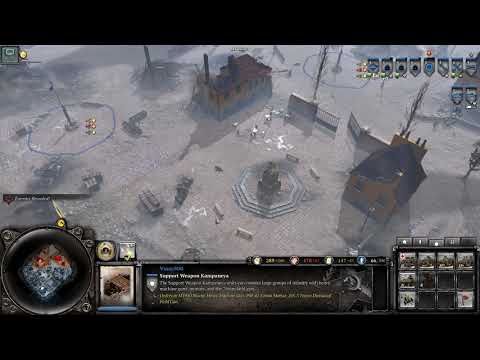 COH2 Wikinger 3.1.6d beta test Soviet Arty doc with commentary