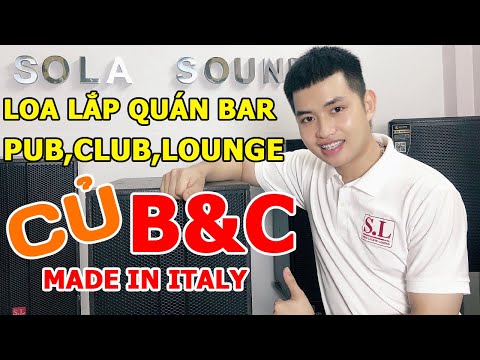 S.L LamPow2-Dòng Loa Chuyên Phục Vụ Quán Bar, Pub, Club, Lounge | Thiết Bị Âm Thanh SOLA SOUND