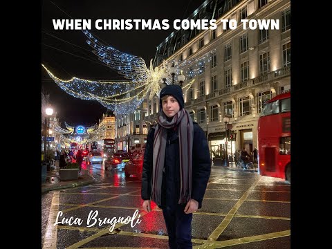 12-year-old Luca Brugnoli sings When Christmas Comes to Town