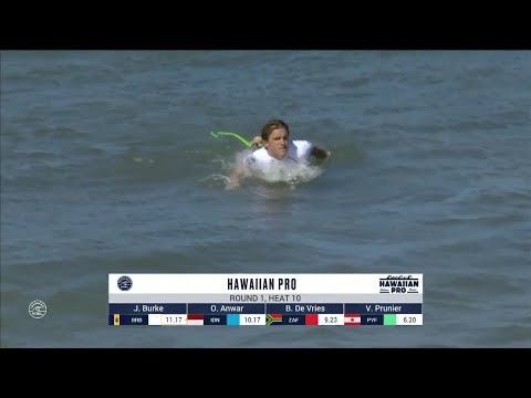 Hawaiian Pro, Men's Qualifying Series - Round 1 heat 10