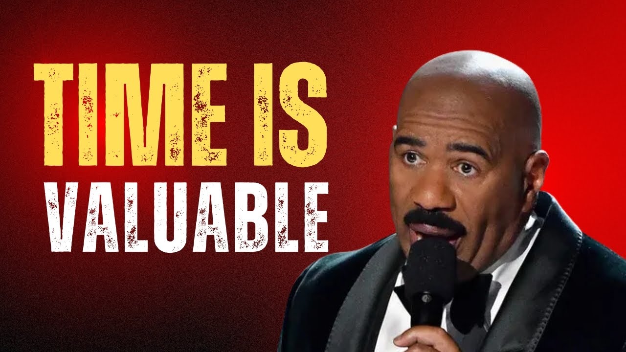 TIME IS VALUABLE - STEVE HARVEY MOTIVATIONAL SPEECH | #staveharvey