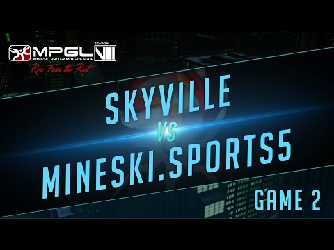 Skyville vs Mineski.Sports5 - Mineski Pro Gaming League S8 Dota 2 - Game 2 [Finals]