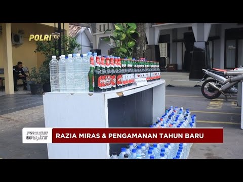 PRESISI UPDATE: POLRES NGAWI GELAR RAZIA MIRAS &amp; PENGAMANAN TAHUN BARU 02/01/2025 21.00