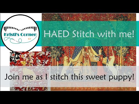 HAED Stitch With Me: Tiny Puppy Edition!