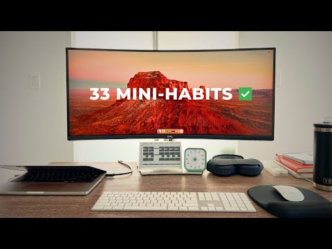 33 Mini-Gewohnheiten, die mein Leben (still) verändert haben