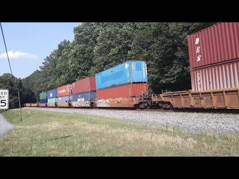 NS 237 NS 1099 SD70ACE and 2 DC to AC AC44C6M 4061 and 4115