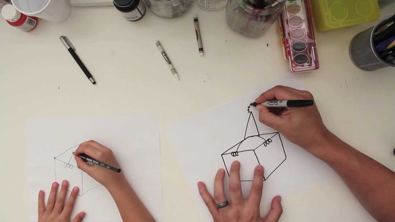 How To Draw A 3D Box