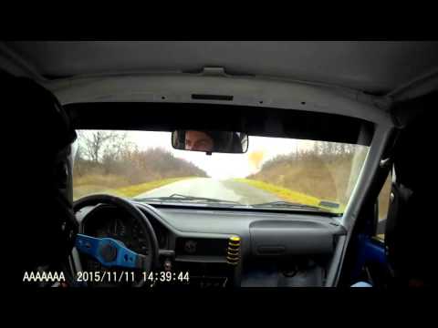 Marcin Opora / Damian Mastyj - Peugeot 106 - XV Jasielski Rajd Niepodległości Jasło 11.11.2015