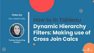 How to Tableau in 5: Dynamic Hierarchy Filters